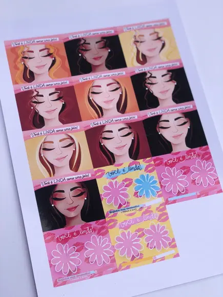 10 Brincos Pérola com Card Dia das Mulheres