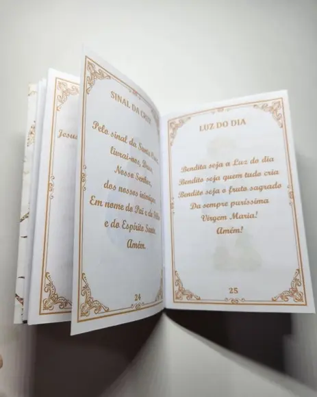 10 Livro de Orações Brochurinha