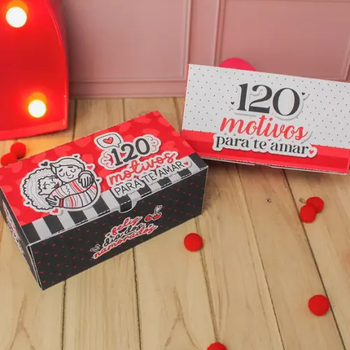 120 Motivos para Te Amar - Caixinha