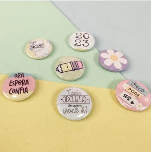 15 Buttons Passante para Elástico