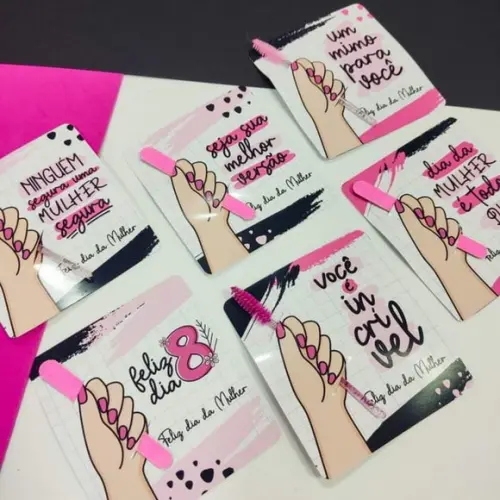 15 Card com Mini Lixa