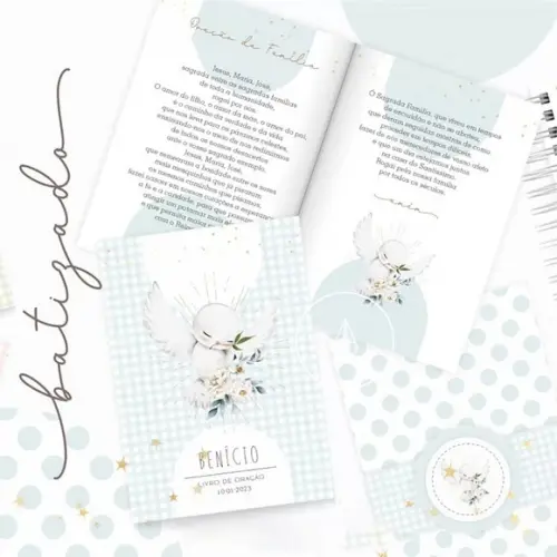 15 Livrinhos de Orações Personalizado