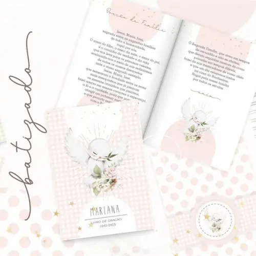 15 Livrinhos de Orações Personalizado