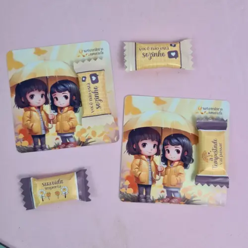 20 Card com Bala Setembro Amarelo