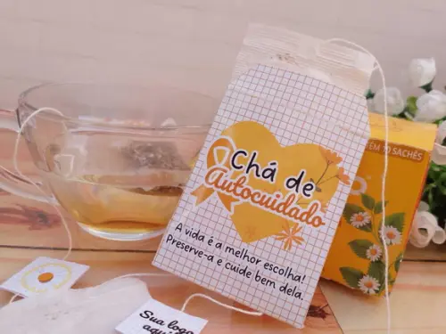 20 Envelopes com Chá Setembro Amarelo