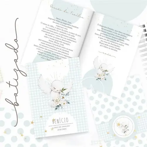 20 Livrinhos de Orações Personalizado