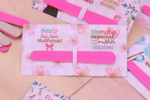 20 Lixas Personalizadas Dia das Mulheres