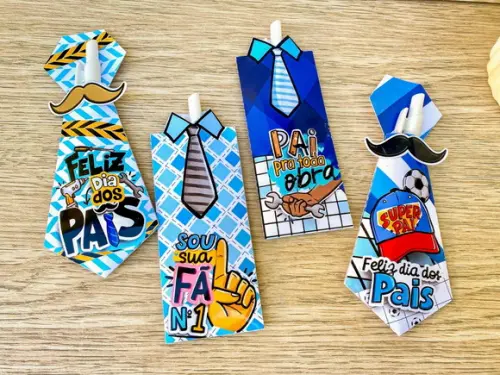 25 Card com Lápis Dia dos Pais