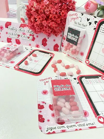 30 Card com Tictac Dia dos Namorados