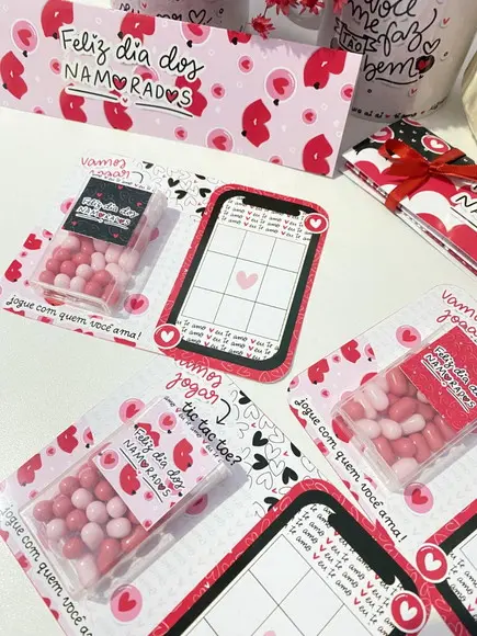 30 Card com Tictac Dia dos Namorados