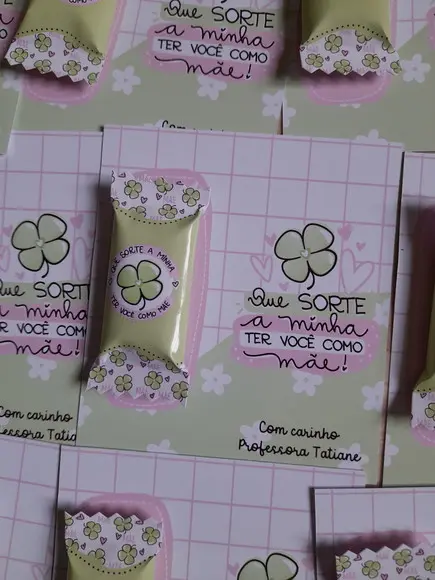 50 Card Balinha Personalizada