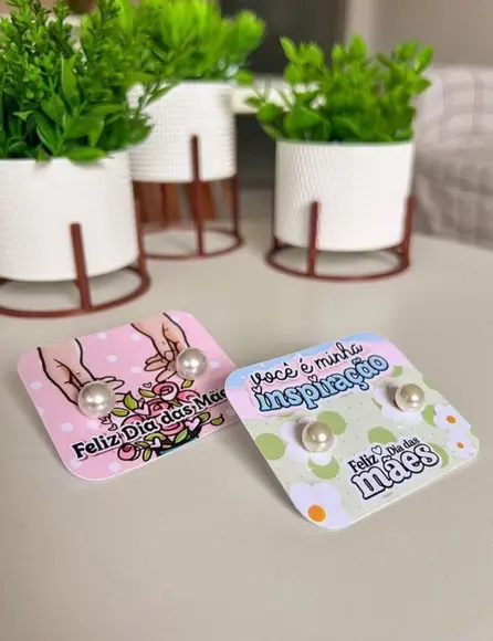 50 Card com Brinco Dia das Mães