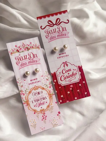 50 Card com Brinco Dia das Mães