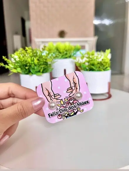 50 Card com Brinco Dia das Mães