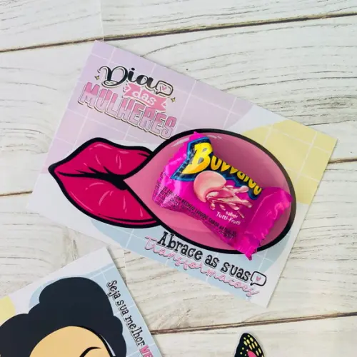50 Card com Buballo Dia das Mulheres