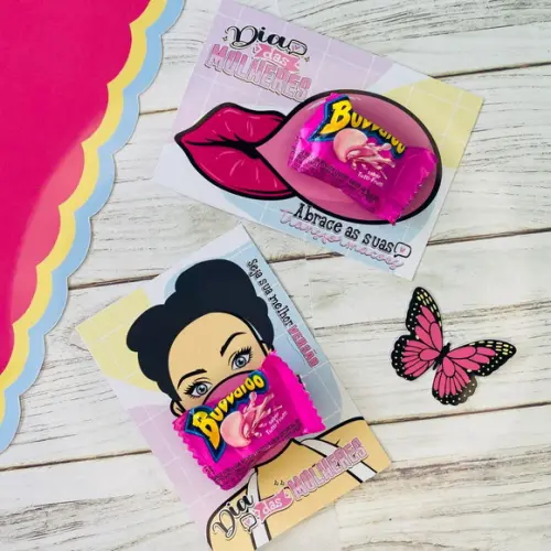 50 Card com Buballo Dia das Mulheres