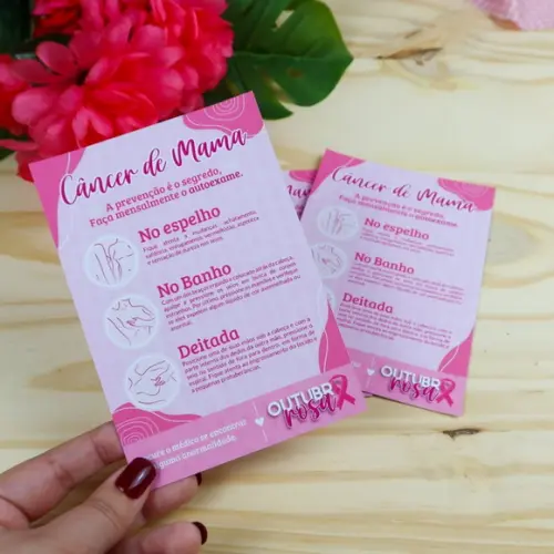 50 Cards Informativo Outubro Rosa