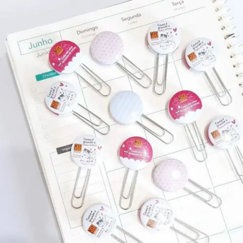 50 Clips para Papel Personalizado