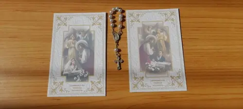 50 Santinhos Lembranca 1 Eucaristia