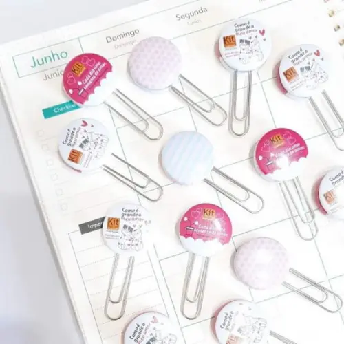90 Clips para Papel Personalizado