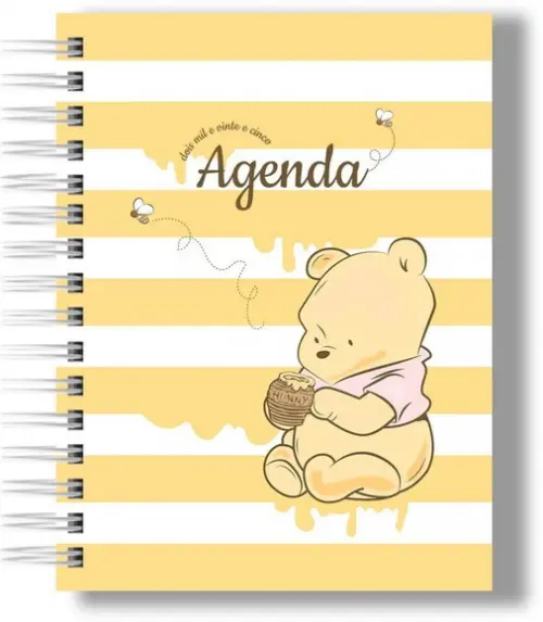 Agenda 2025 Pooh Personalizada