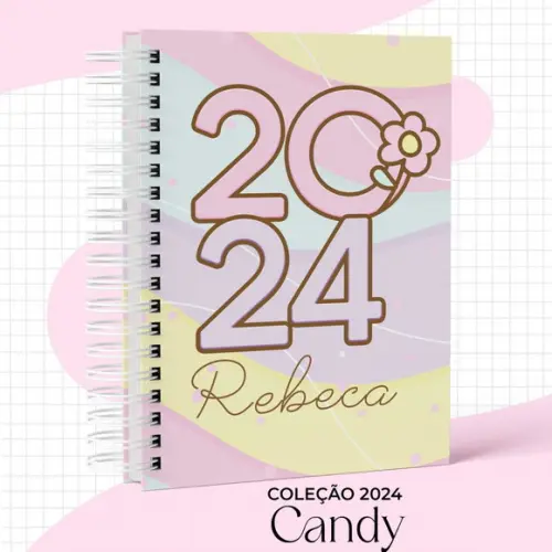 Agenda Coleção Candy 2024