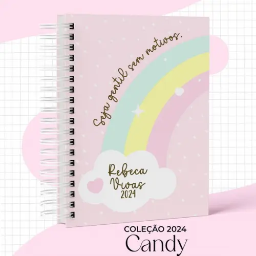 Agenda Coleção Candy 2024