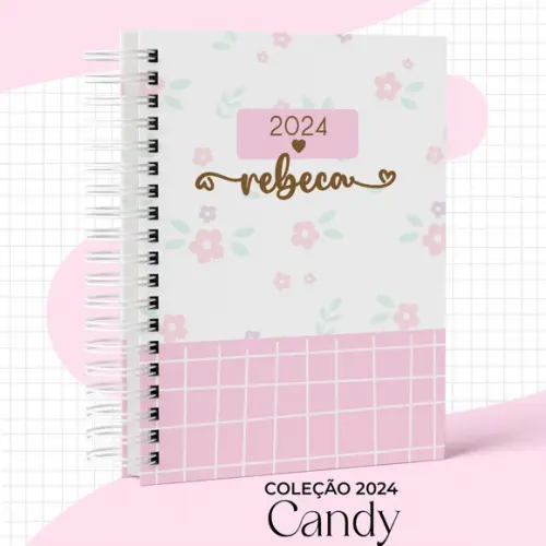 Agenda Coleção Candy 2024