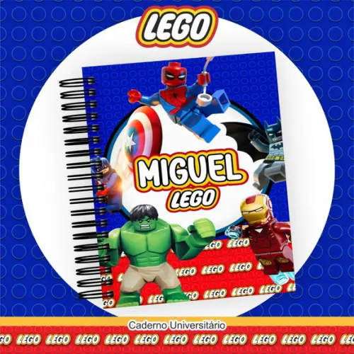 Agenda Escolar 2024 Lego Herois