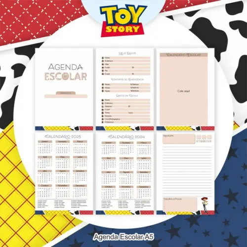 Agenda Escolar 2024 Toystore