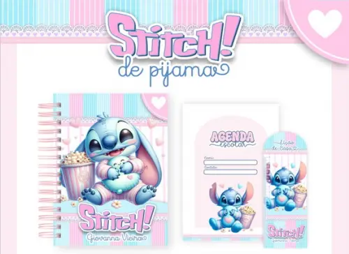 Agenda Escolar 2026 Stitch
