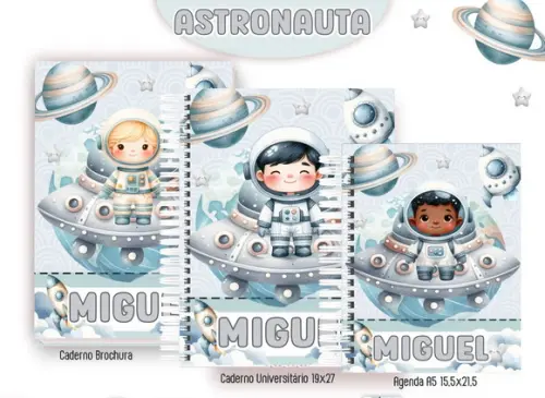 Agenda Escolar Astronauta 2026