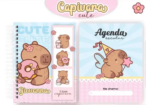 Agenda Escolar Capivara 2026
