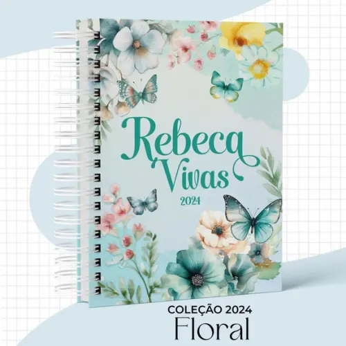 Agenda Floral Coleção 2024