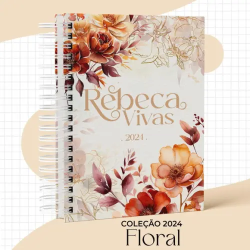 Agenda Floral Coleção 2024