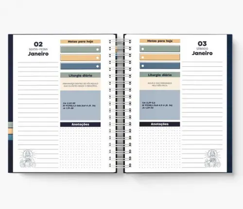 Agenda Litúrgica Masculina 2026