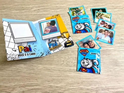 Album de Figurinhas Dia dos Pais