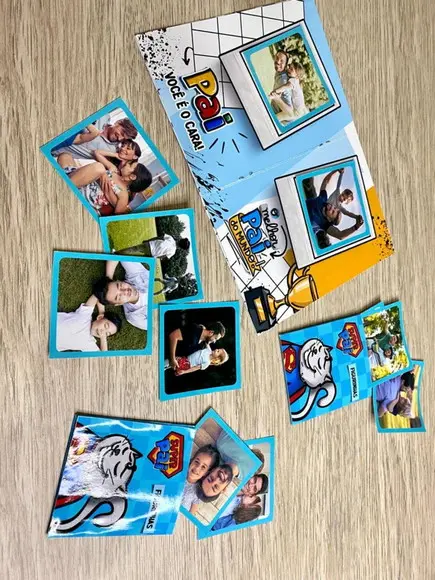 Album de Figurinhas Dia dos Pais