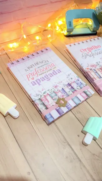 Bloco de Anotações Luxo Dia dos Professores