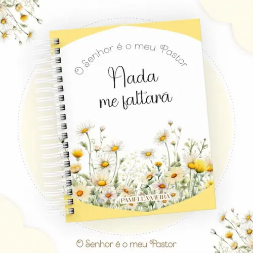 Caderno Capa de Frases Religiosas