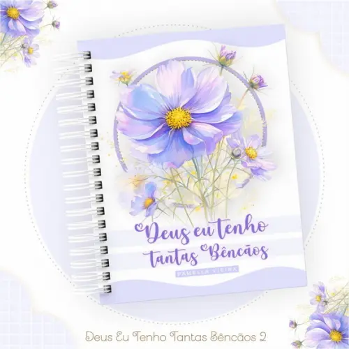 Caderno Capa de Frases Religiosas