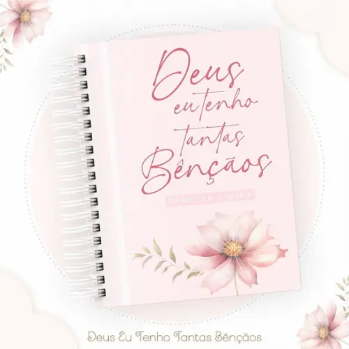 Caderno Capa de Frases Religiosas