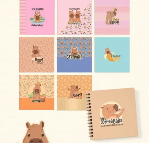 Caderno Capivara