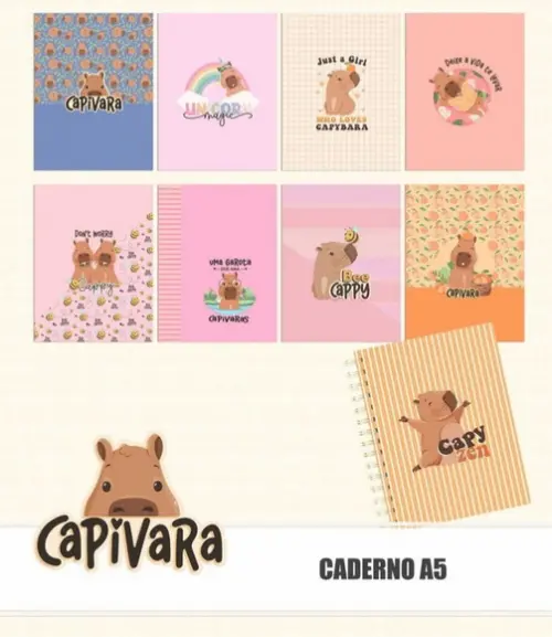 Caderno Capivara