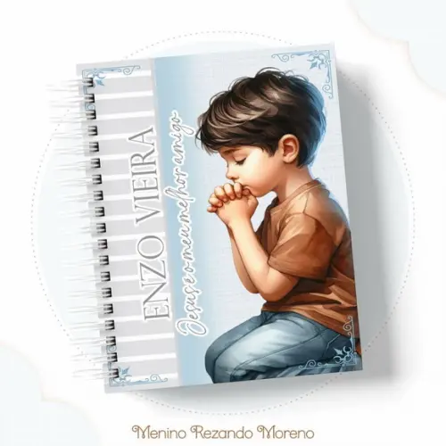 Caderno de Catequese Menino Rezando