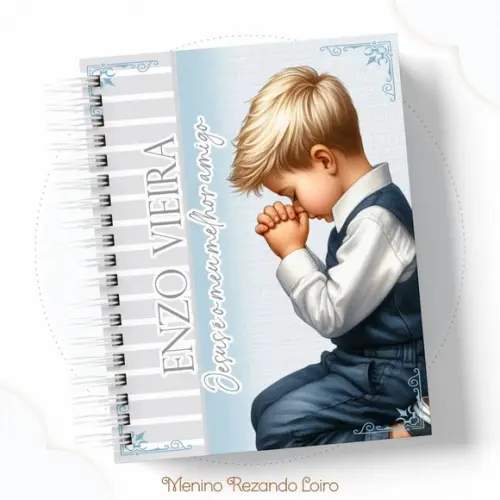 Caderno de Catequese Menino Rezando