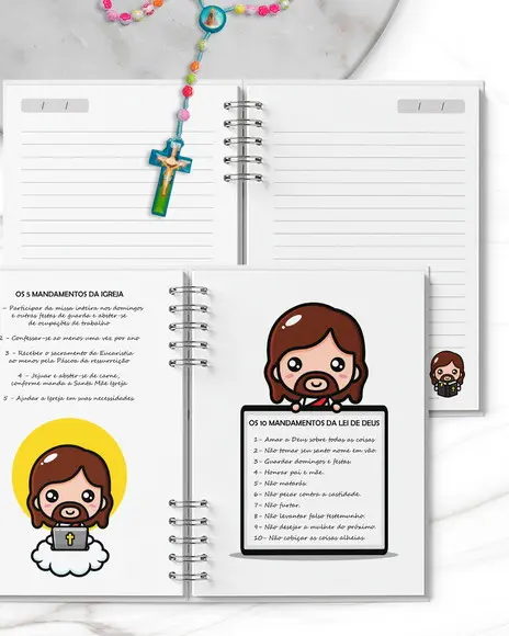 Caderno de Catequese Cute