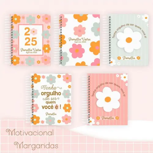 Caderno Decorado Coleção Motivacional