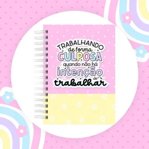 Caderno Frases Engraçadas