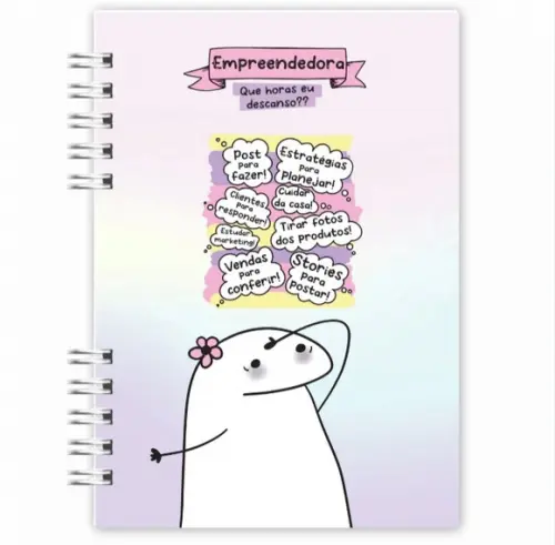 Caderno Flork Profissões